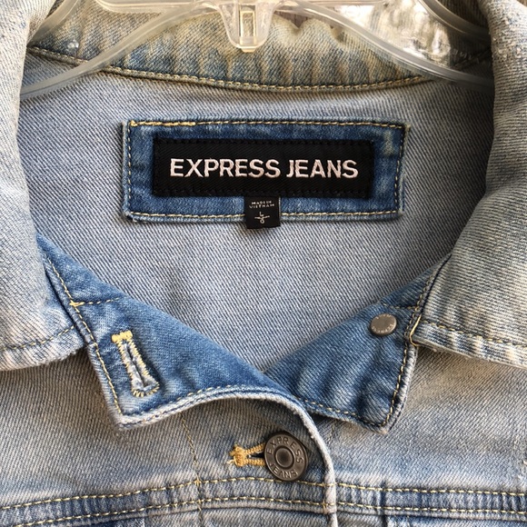 Express denim jacket 🦋 - Picture 2 of 5